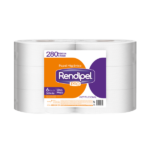 PAPEL HIGIÉNICO RENDIPEL PRO INSTITUCIONAL 6 ROLLOS X 245MTS ELITE