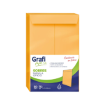 SOBRE MANILA OFICIO X 50 UND GRAFIPAPEL