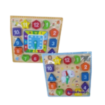 ROMPECABEZA RELOJ MADERA