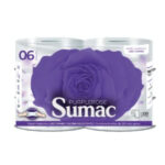 PAPEL HIGIÉNICO PURPLEROSE 6 ROLLOS X 330 METROS - SUMAC