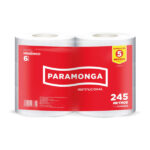 PAPEL HIGIÉNICO 6 ROLLOS X 245 METROS - PARAMONGA