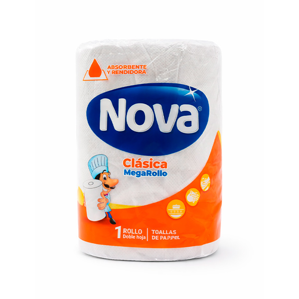 PAPEL TOALLA PLANCHA X 12 UNIDADES NOVA