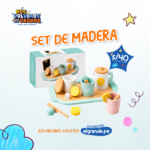 SET DE MADERA