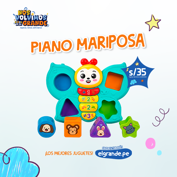 PIANO MARIPOSA