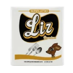 SERVILLETA LIZ PREMIUN BLANCO DOBLADA EN 4 / 6 x 100